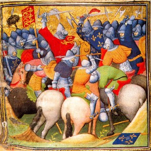 Bitva u Kresčaku (1346) podle kroniky Jeana Froissarda