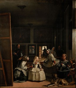 Dvorní dámy od Diega Velázqueze.