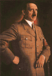 Adolf Hitler (1889 - 1945), vůdce německé Třetí říše