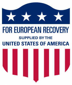 Logo Marshallova plánu, které se používalo na pomoci evropským zemím z USA